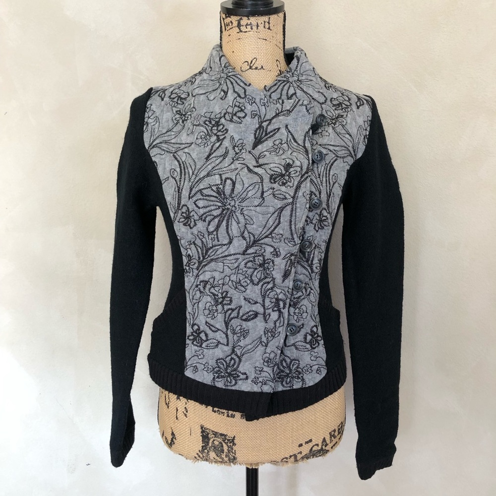 Anthropologie Knitted & Knotted Burke jacket